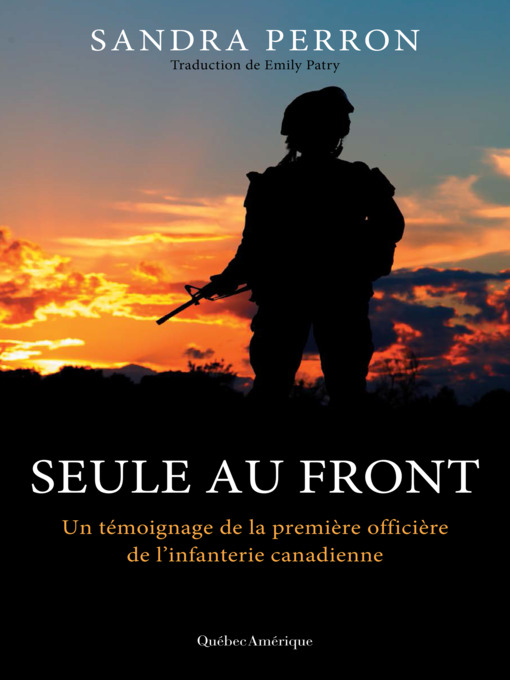 Title details for Seule au front by Sandra Perron - Available